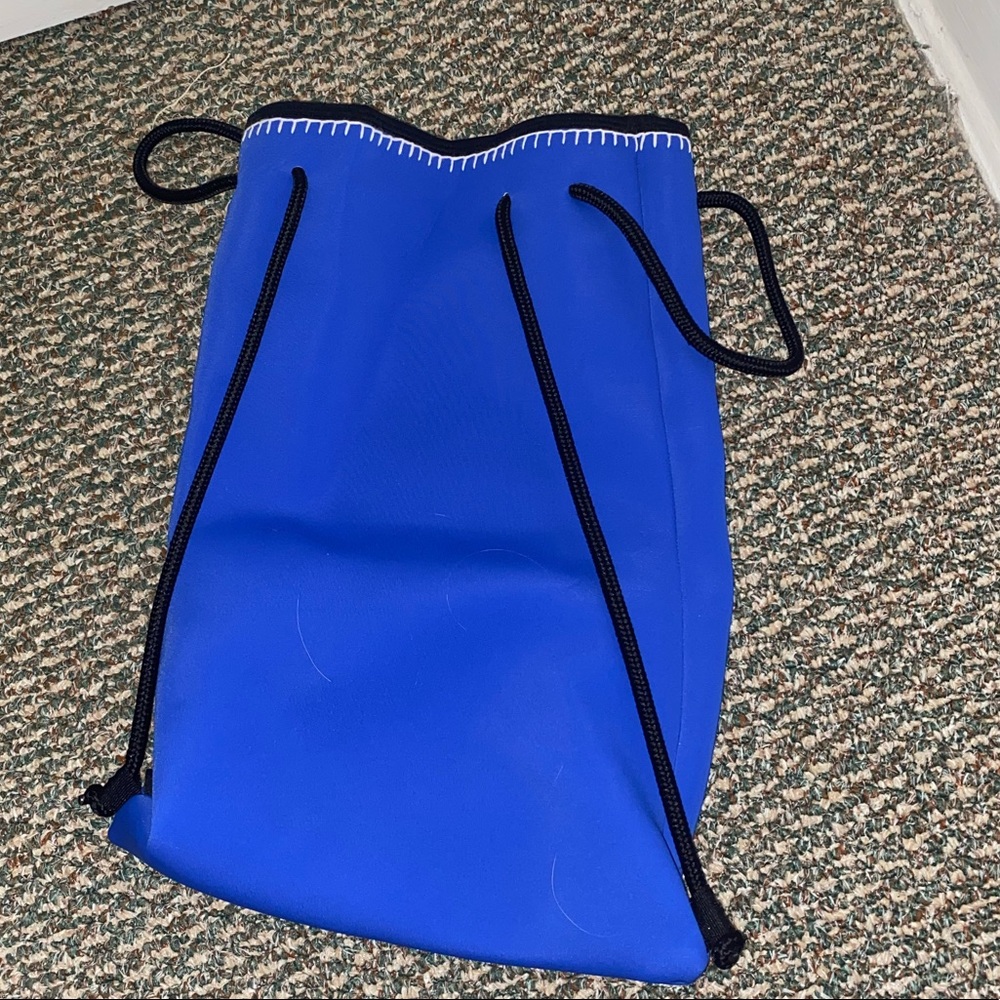Triangl bathing suit drawstring bag